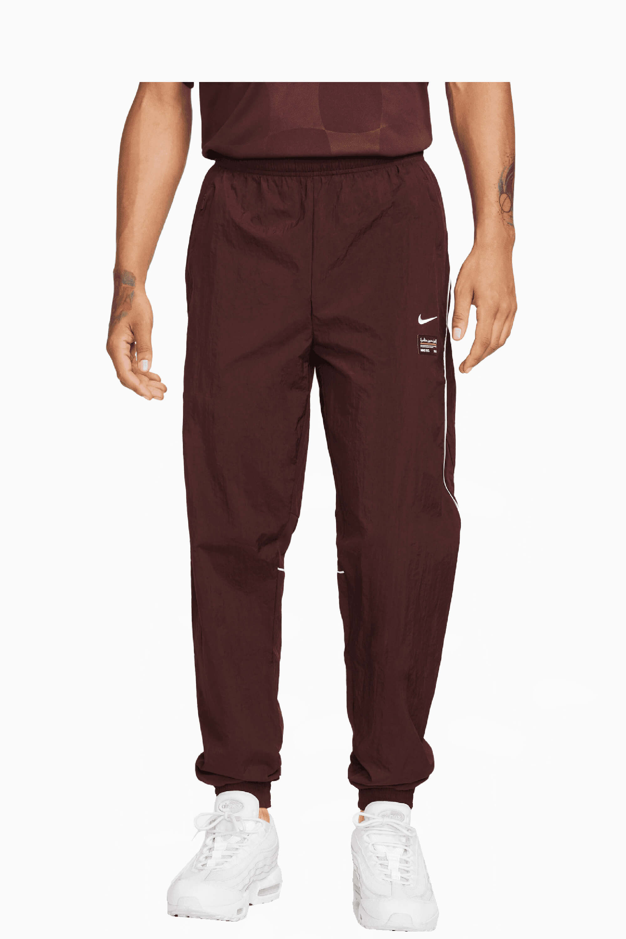 Spodnie Nike F.C. Repel - Bordowy