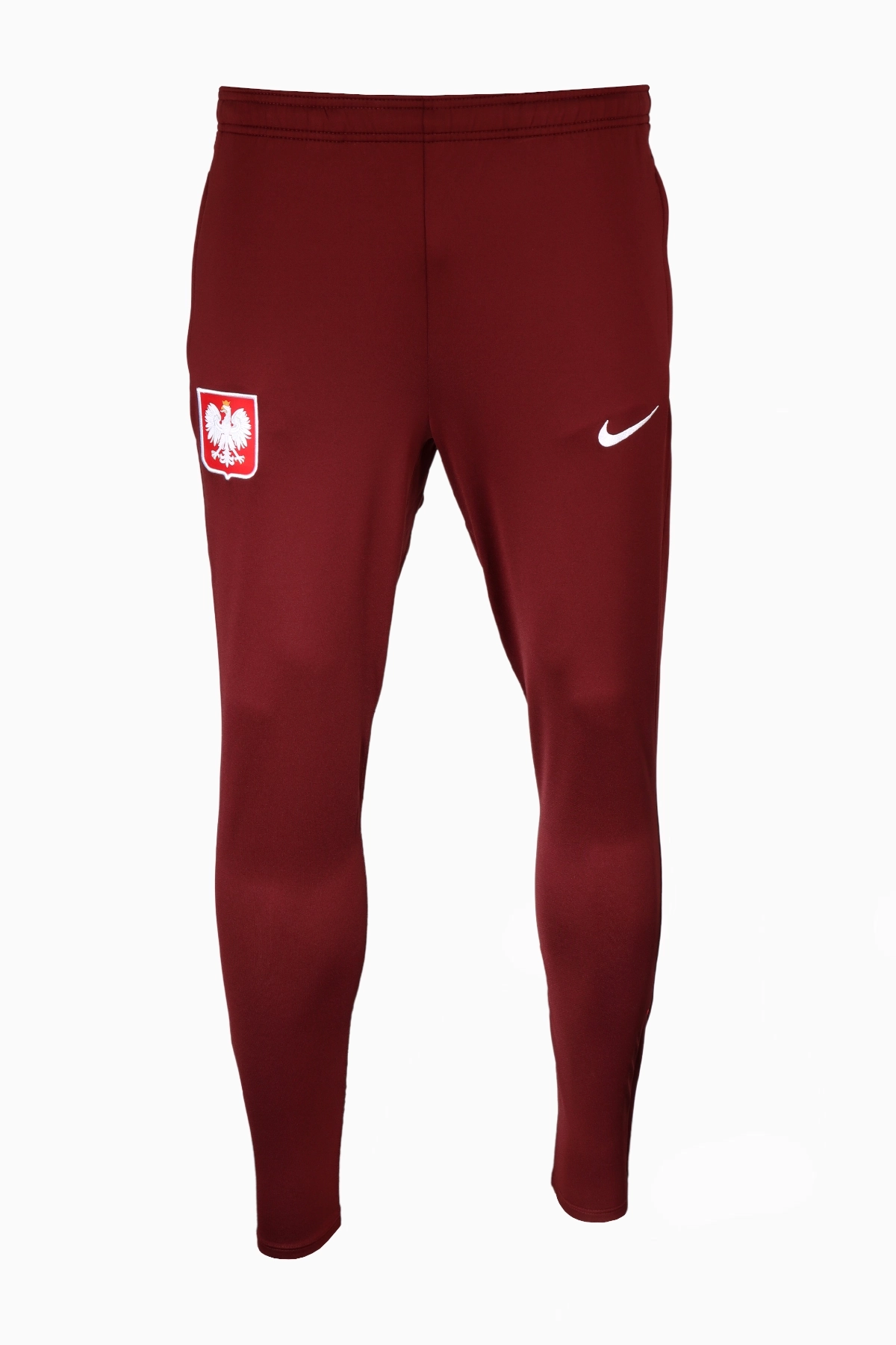 Spodnie Reprezentacji Polski Nike 2024 Strike - Bordowy