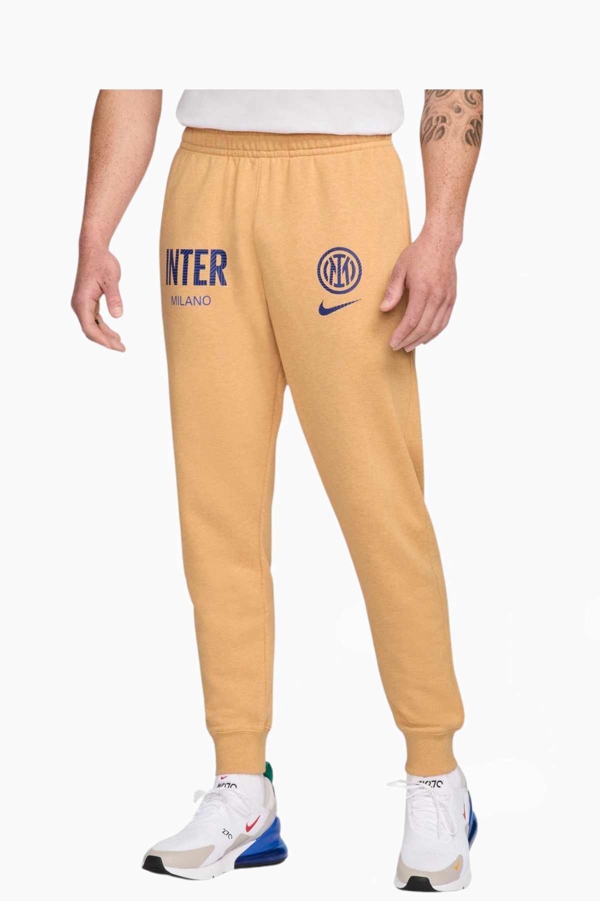 Spodnie Nike Inter Mediolan 24/25 Club Home - Pomarańczowy