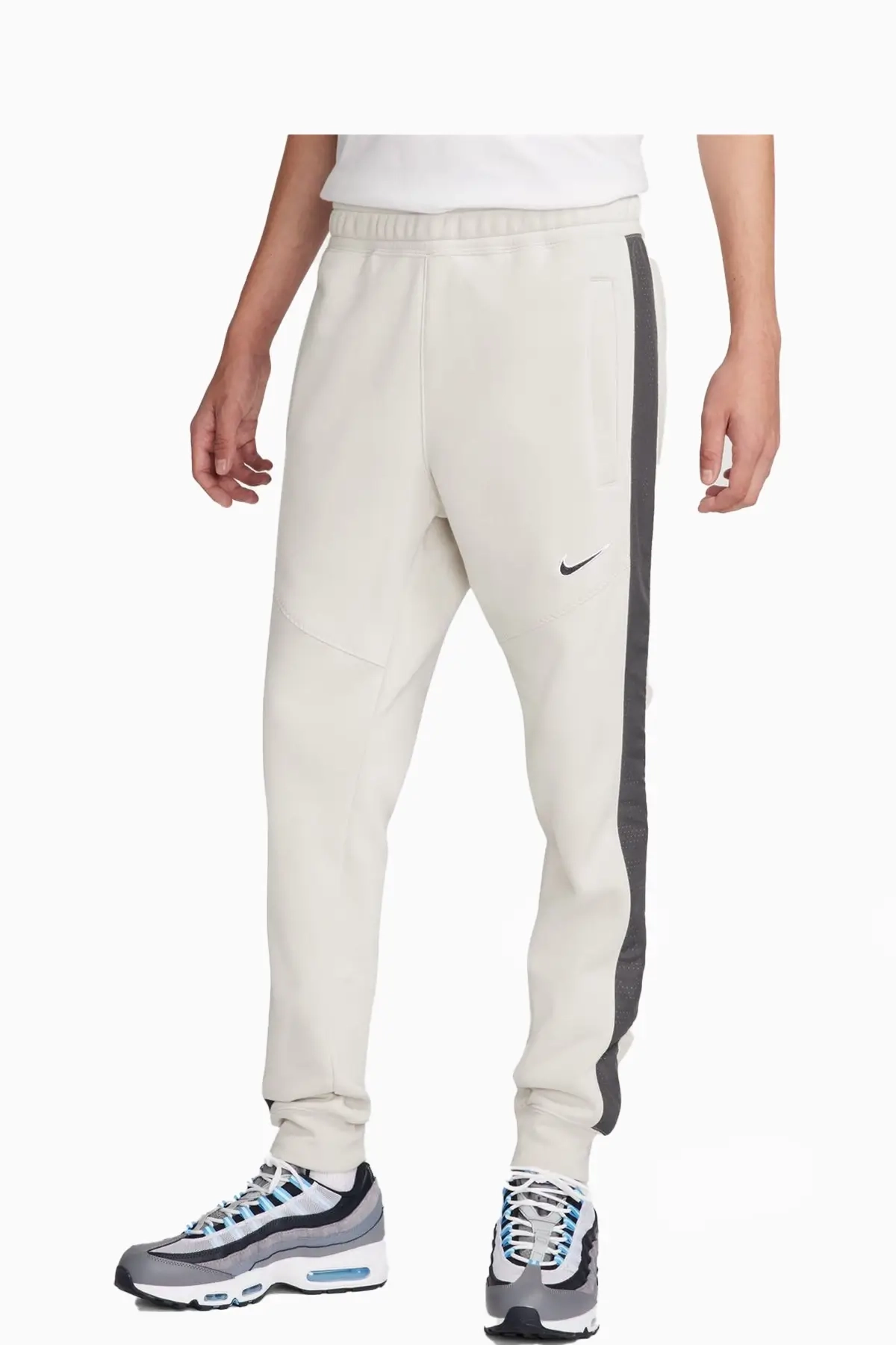 Spodnie Nike Sportswear Fleece - Beżowy