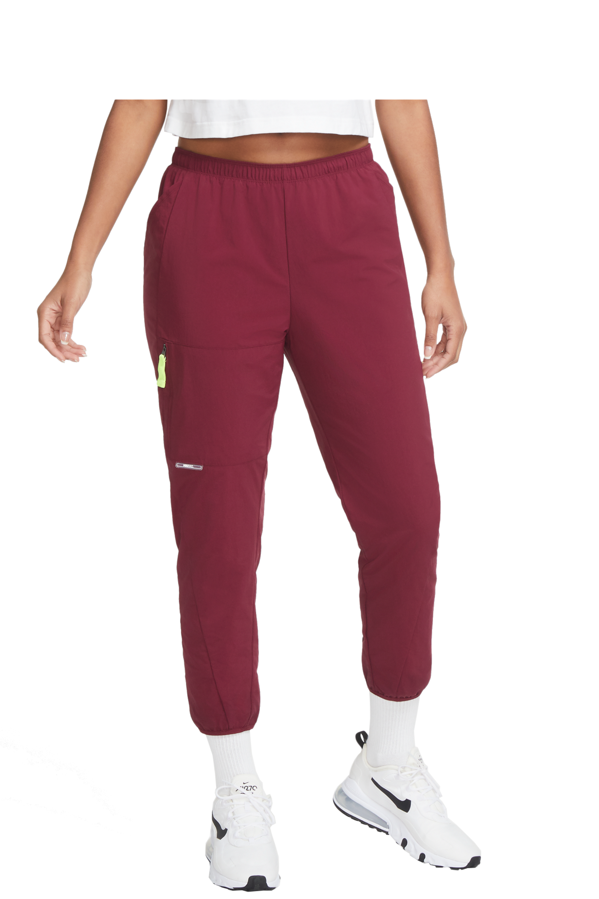 Spodnie Nike FC Damskie - Bordowy