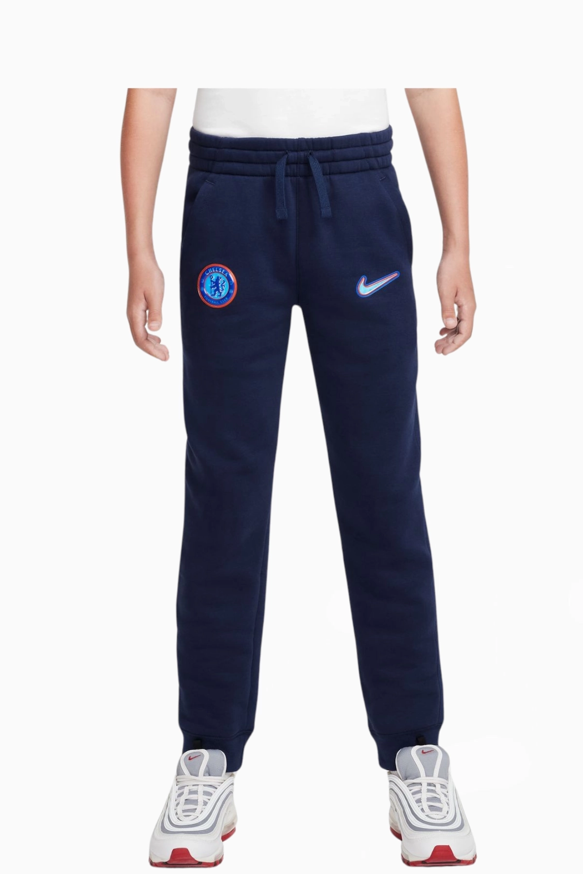 Spodnie Nike Chelsea FC 24/25 Club Fleece Junior - Granatowy