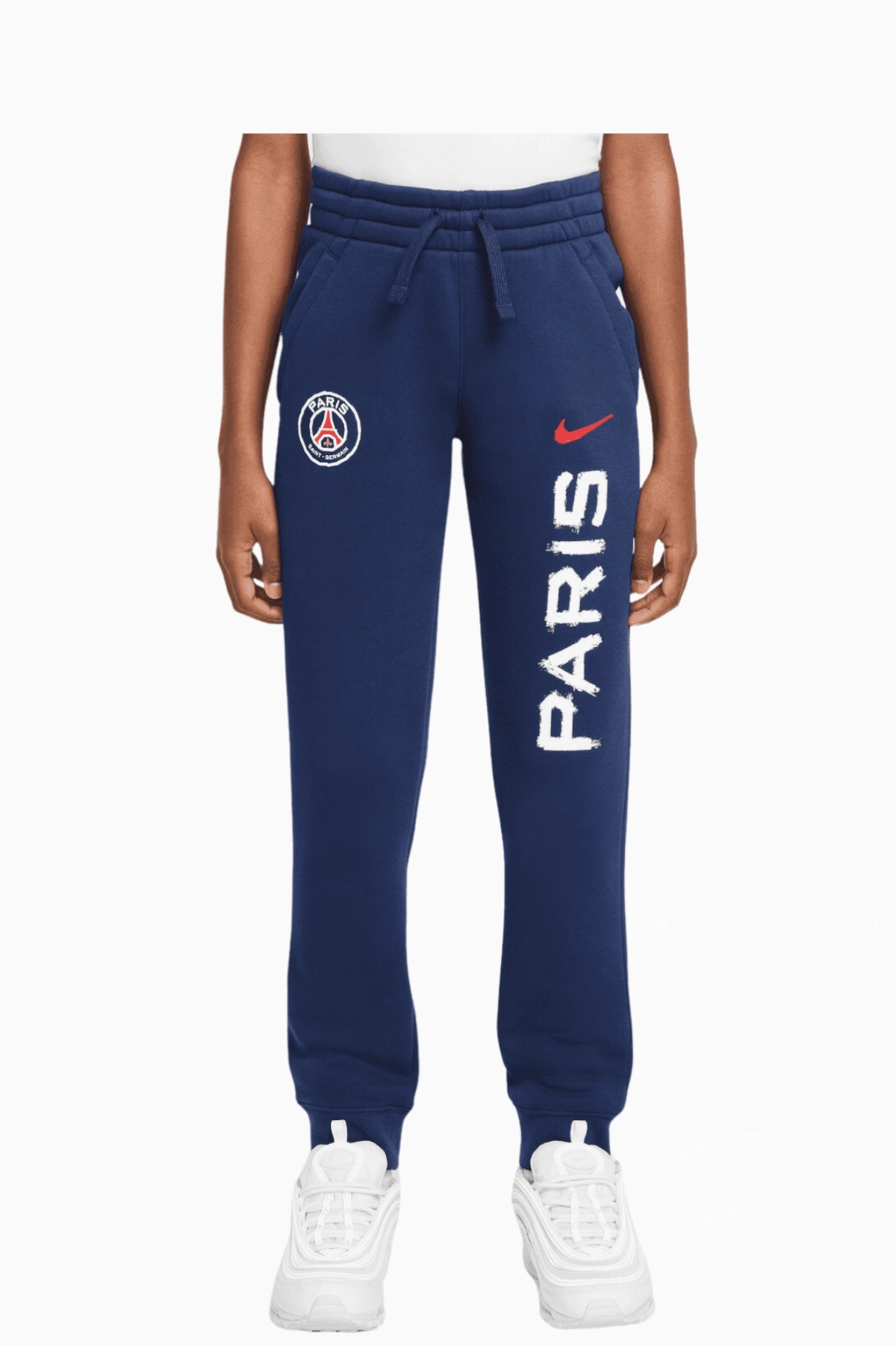 Spodnie Nike PSG 24/25 Club Fleece Junior - Granatowy