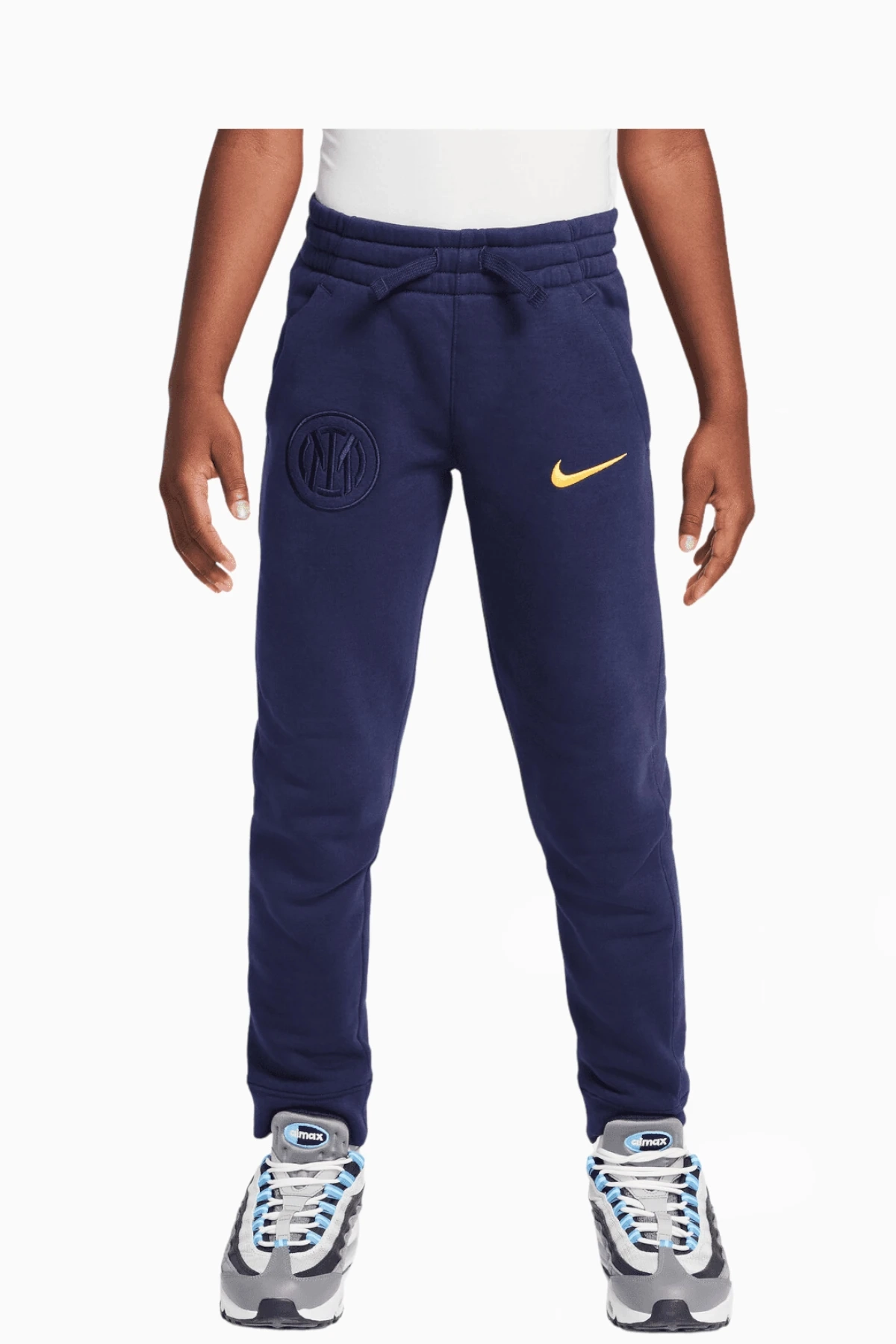 Spodnie Nike Inter Mediolan 24/25 Club Fleece Junior - Granatowy