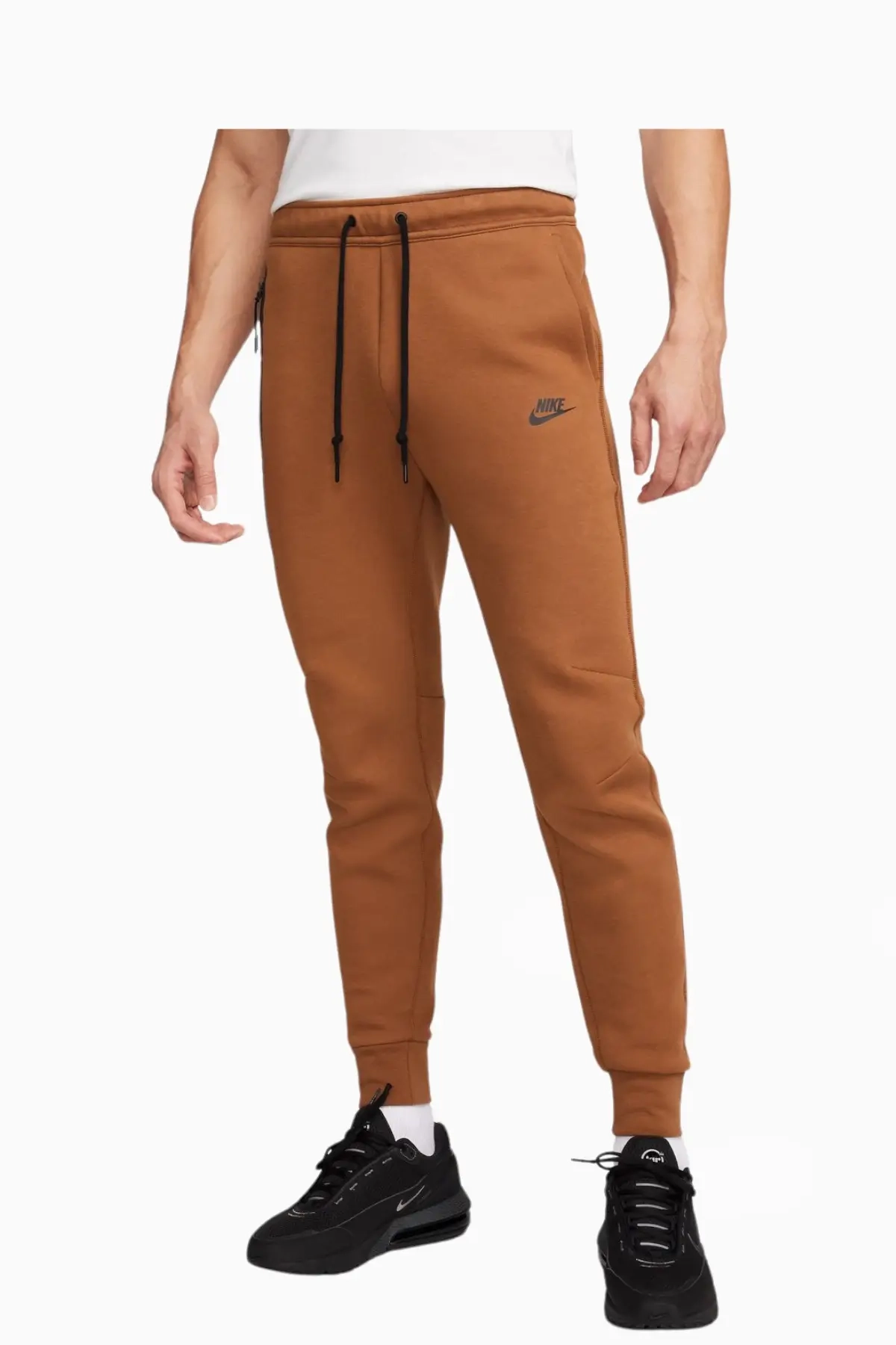 Spodnie Nike Sportswear Tech Fleece - Brązowy