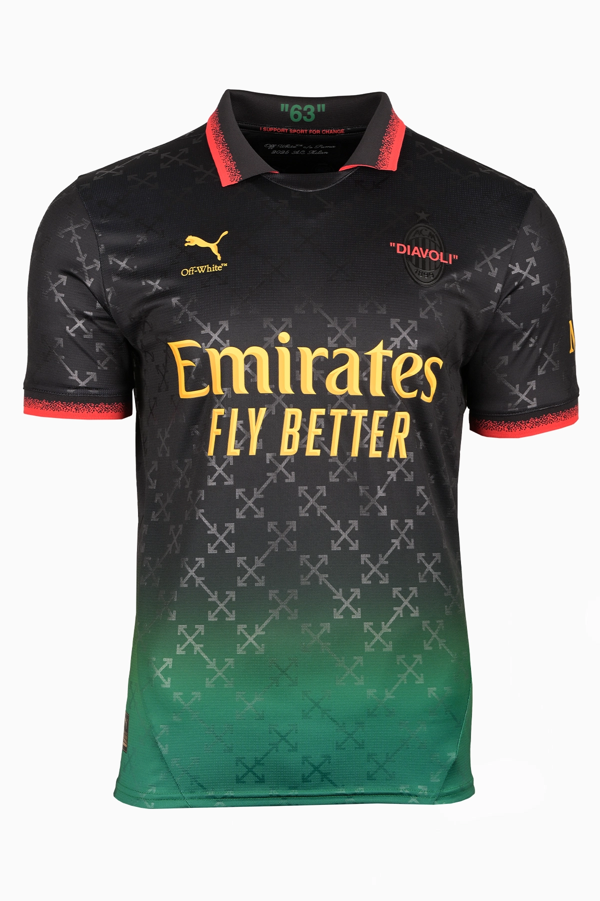Koszulka Puma x Off-White AC Milan 24/25 Czwarta Replica