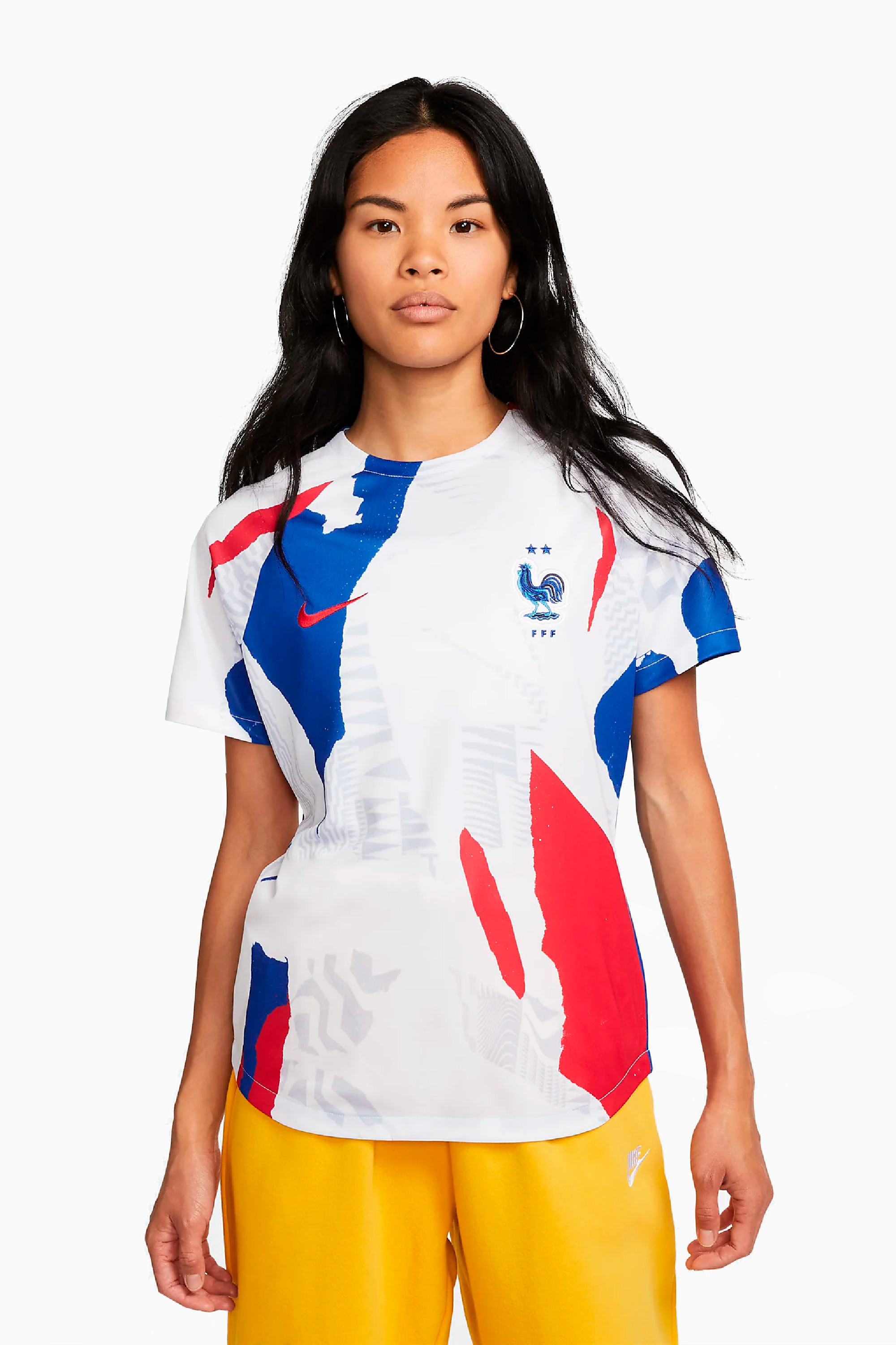 Koszulka Reprezentacji Francji Nike 2022 Pre Match Damska - Multikolor