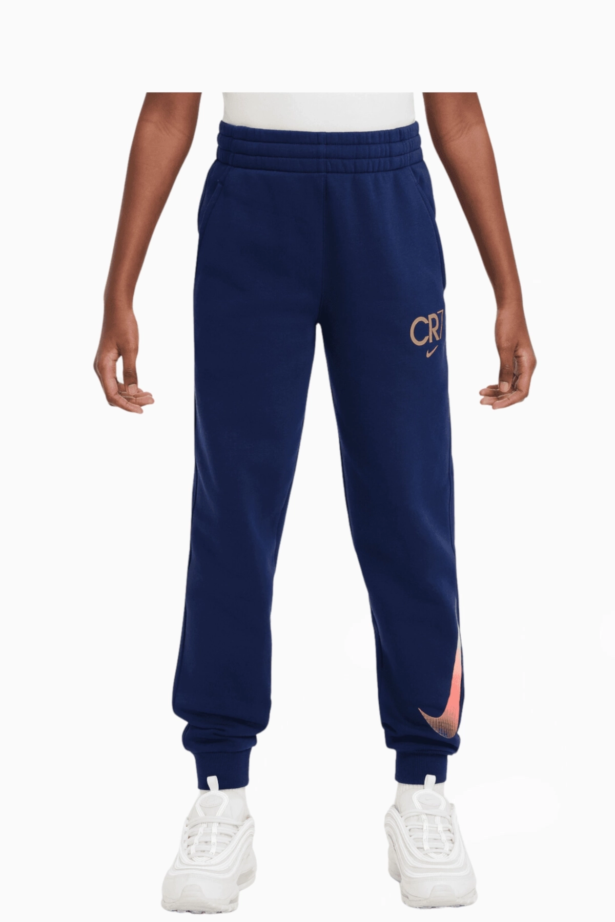 Spodnie Nike CR7 Club Fleece Junior - Granatowy
