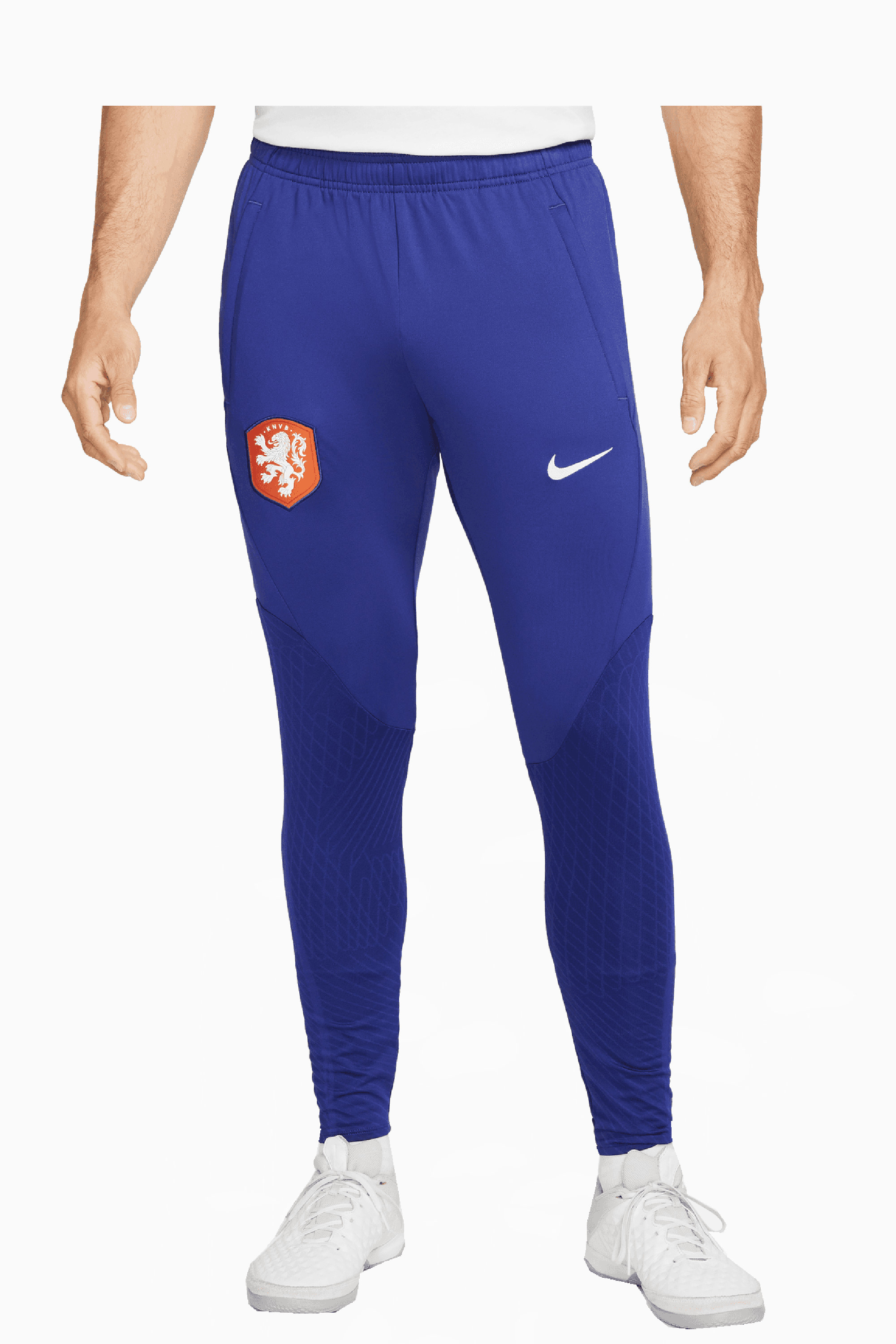 Spodnie Reprezentacji Holandii Nike 2022 Strike - Niebieski
