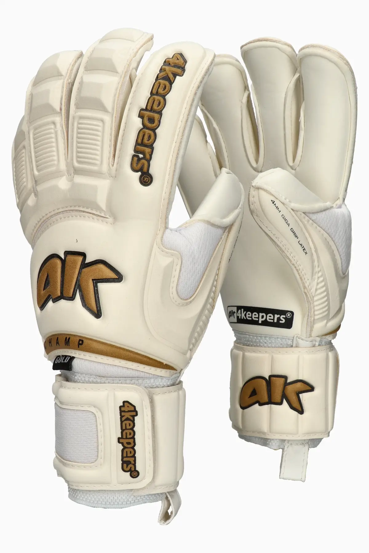 Rękawice 4keepers Champ Gold VI HB - Biały