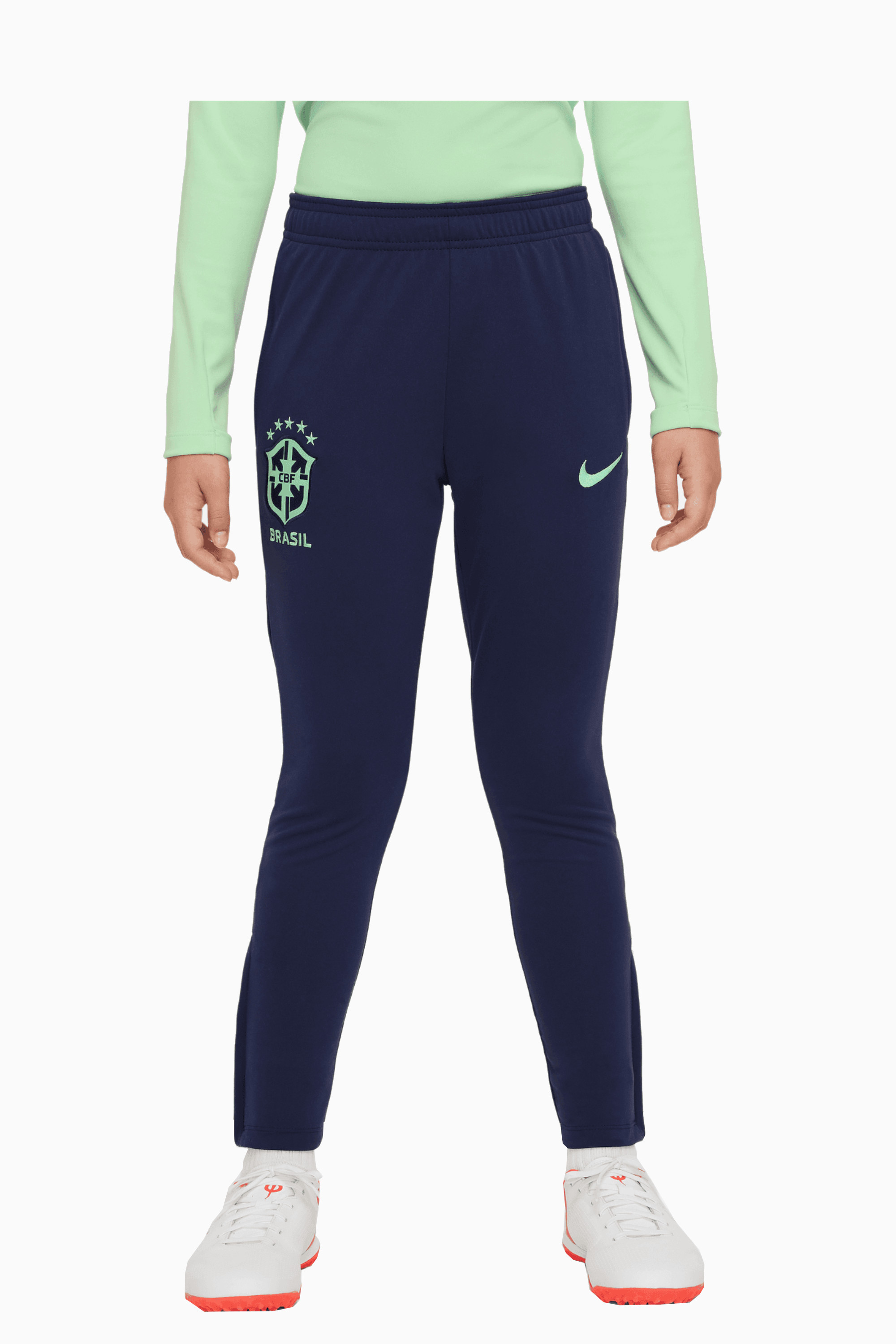 Spodnie Reprezentacji Brazylii Nike 2022 Academy Pro Junior - Granatowy