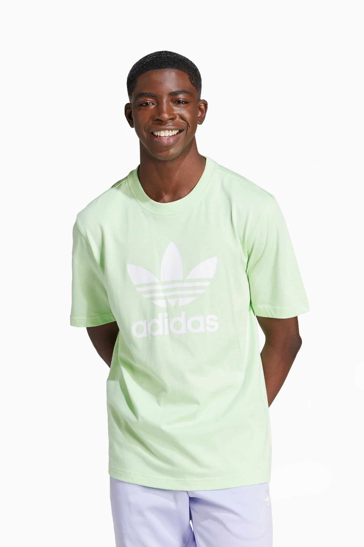 Koszulka adidas Adicolor Trefoil - Zielony