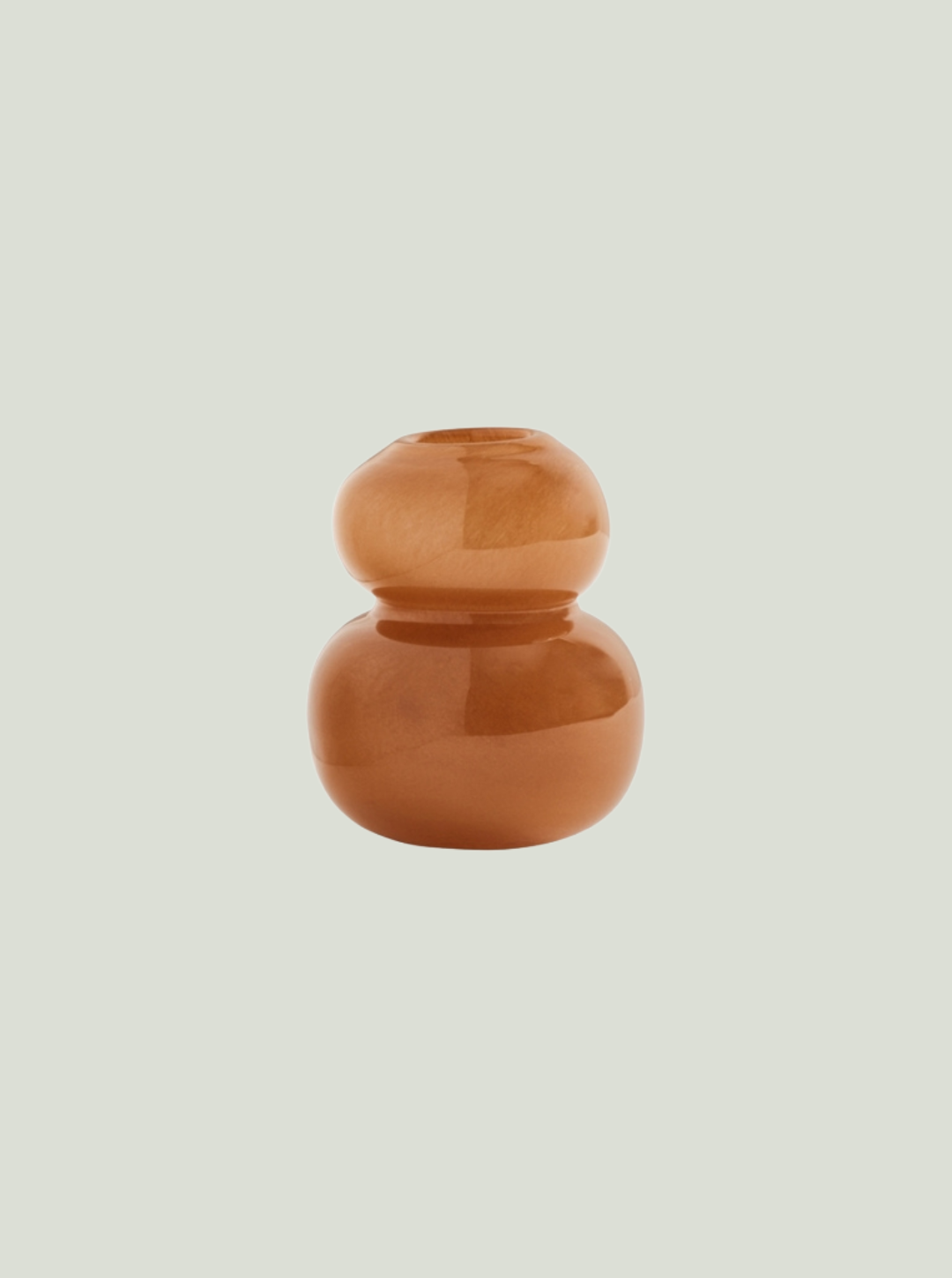 Dmuchany ustnie wazon Lasi Vase Nutmeg Extra Small OYOY