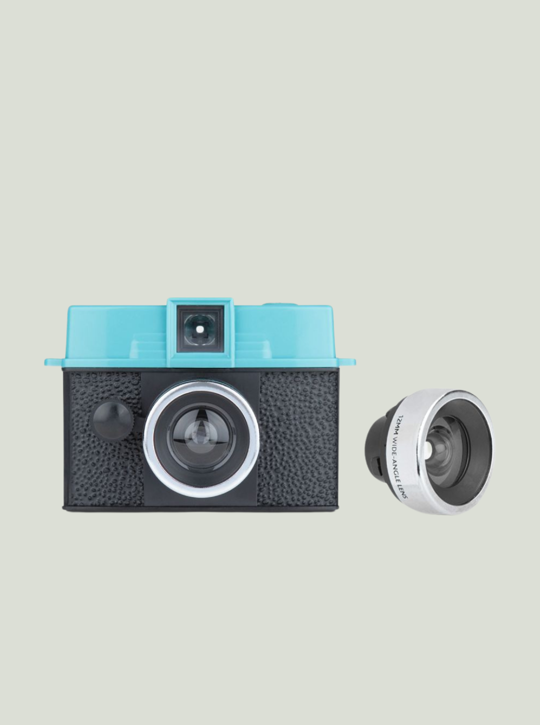 Aparat analogowy Diana Baby 110 & 12 mm lens Lomography