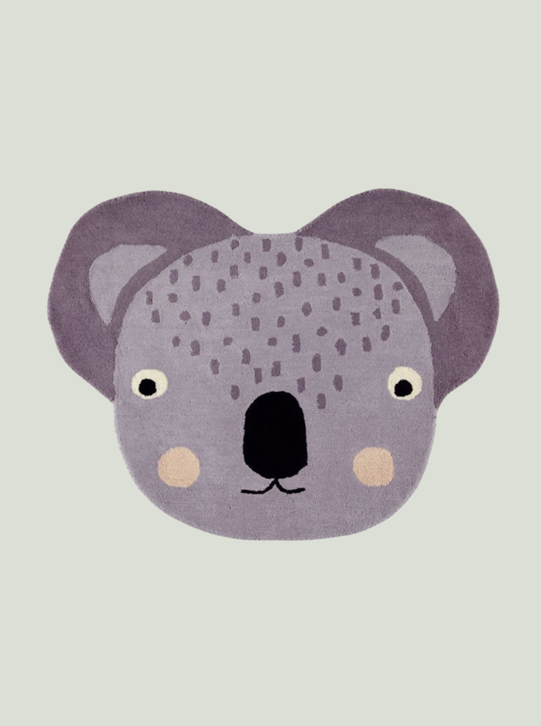 Dywan Koala Rug White / Black OYOY Mini