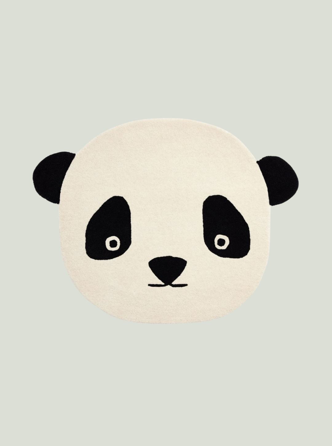Dywan Panda Rug White / Black OYOY Mini