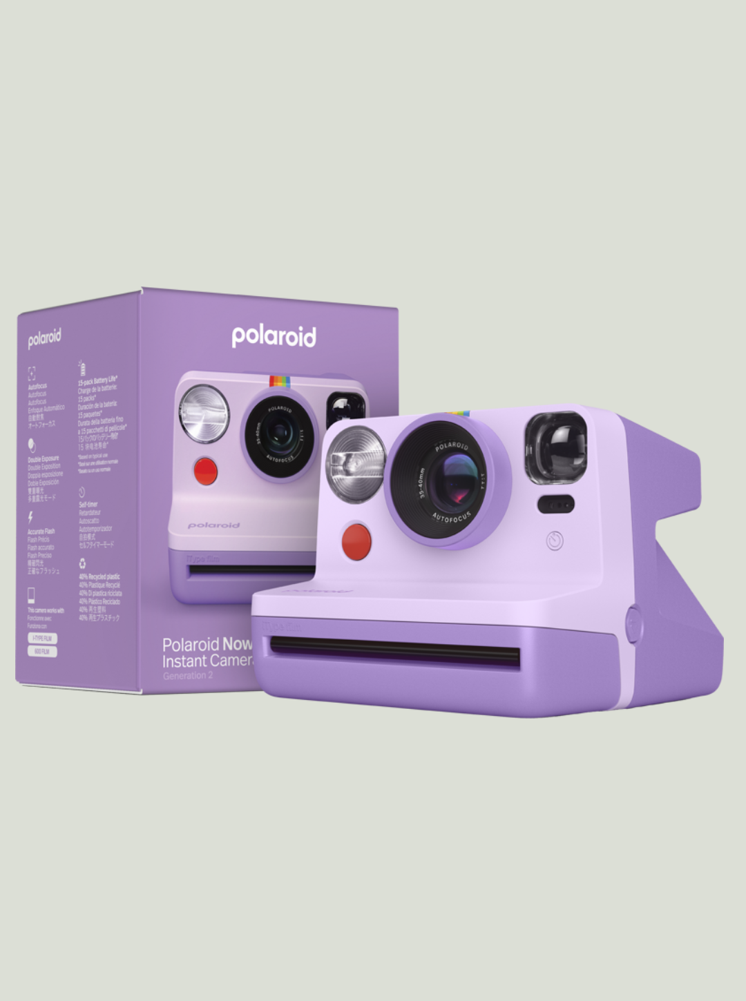 Aparat natychmiastowy POLAROID Now Gen 2 Purple
