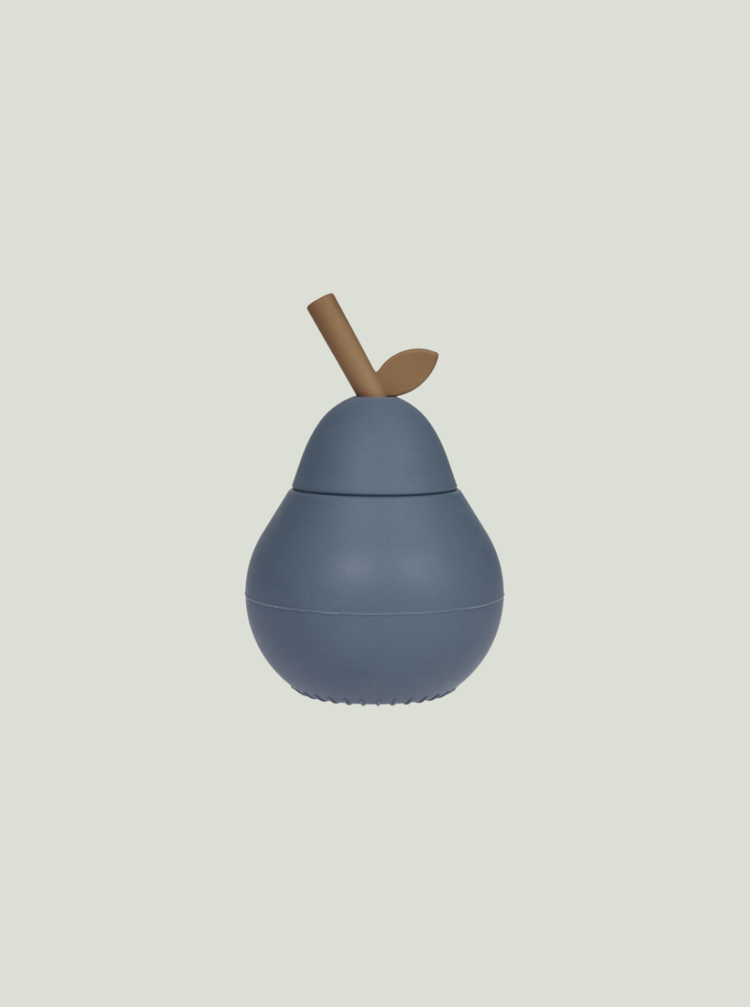 Kubek ze słomką Pear Cup Blue OYOY