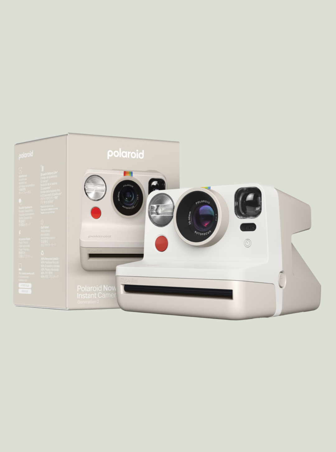 Aparat natychmiastowy POLAROID Now Gen 2 Vintage White
