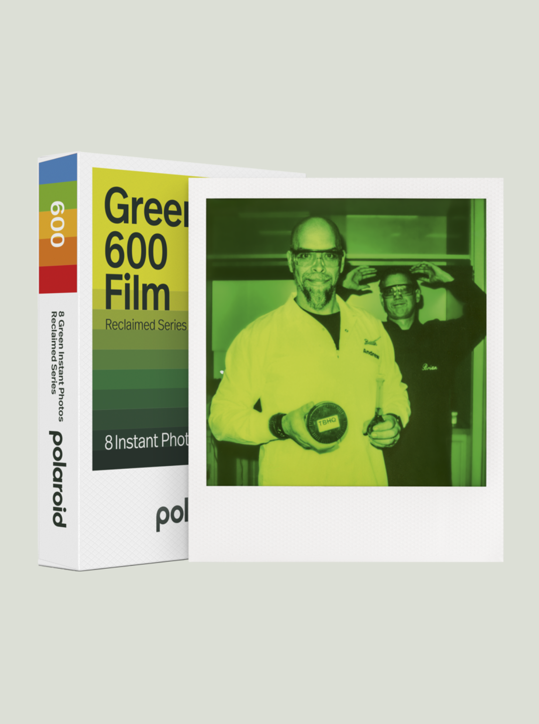 Wkłady POLAROID Green 600 Film - Reclaimed Series