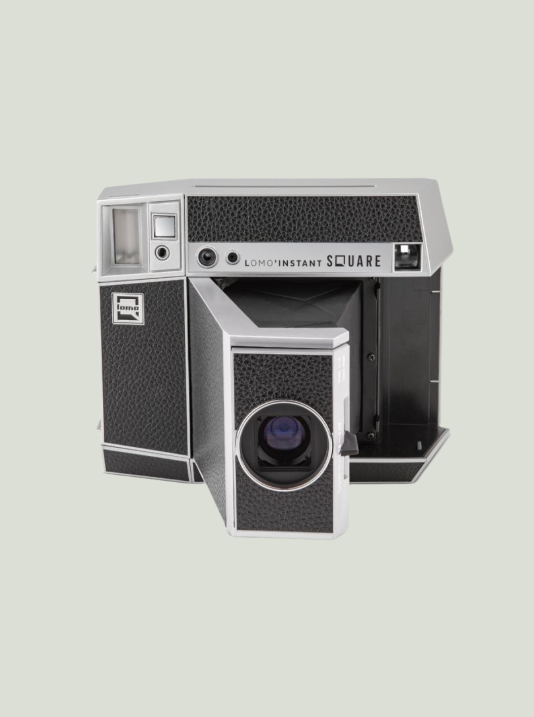 Aparat natychmiastowy Lomo'Instant Square Glass Camera i akcesoria, wersja czarna Lomography