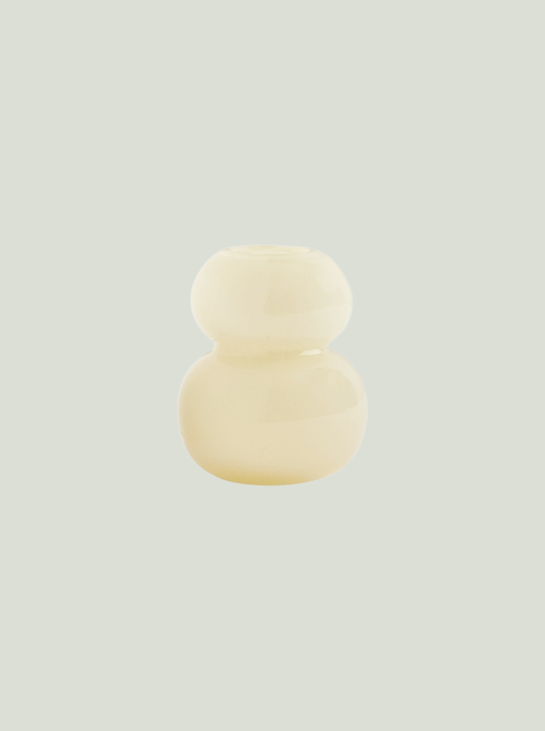 Dmuchany ustnie wazon Lasi Vase Vanilla Extra Small OYOY