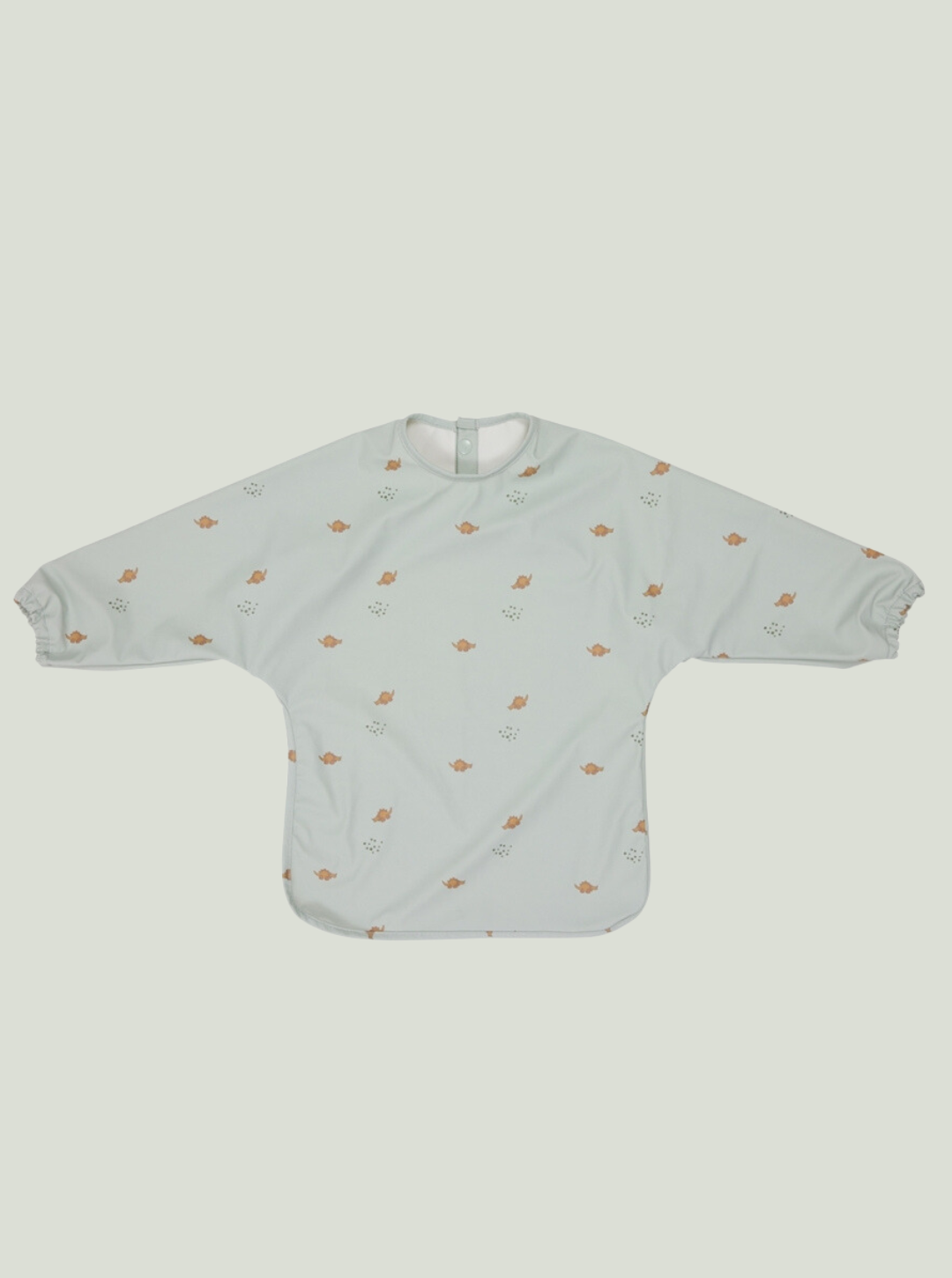 Śliniak z peleryną Dino Dusty Green OYOY