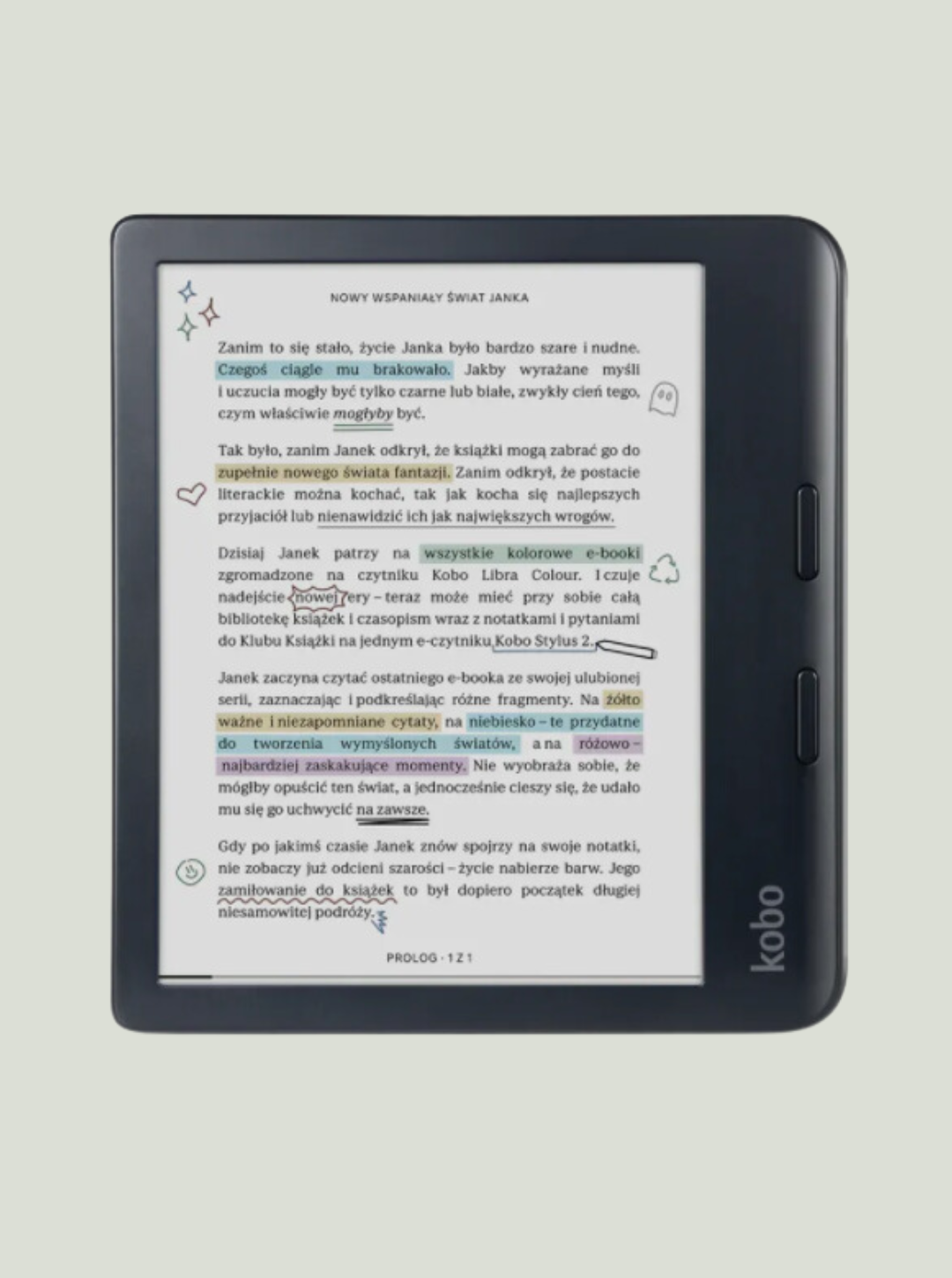 Czytnik e-book Kobo Libra Colour Czarny