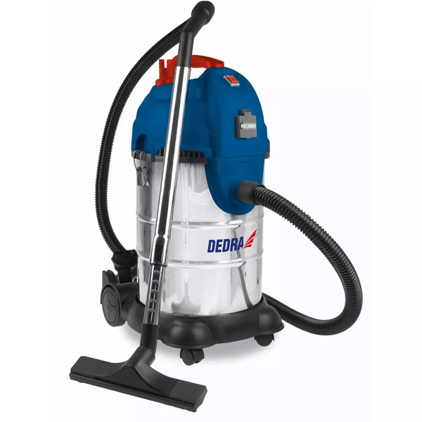 Odkurzacz z otrząsaczem filtra 1600W sucho/mokro 30L Dedra