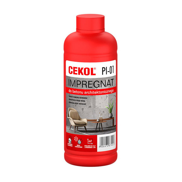 Impregnat do betonu architektonicznego 1L Cekol