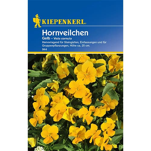 1 szt, Hornveilchen Gelb - Samen: Ilość w opakowaniu: 1 Stück