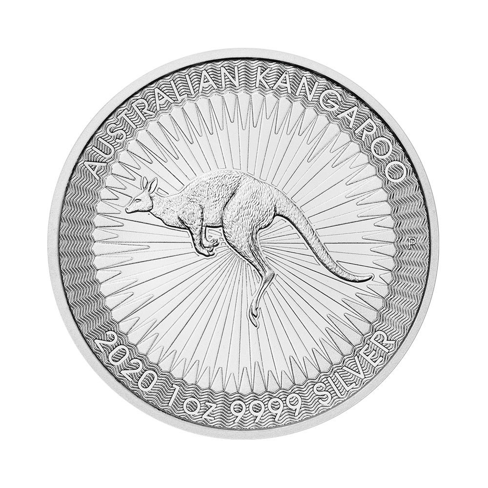 250 x Srebrna moneta Australijski Kangur 1 uncja srebra VAT 23%