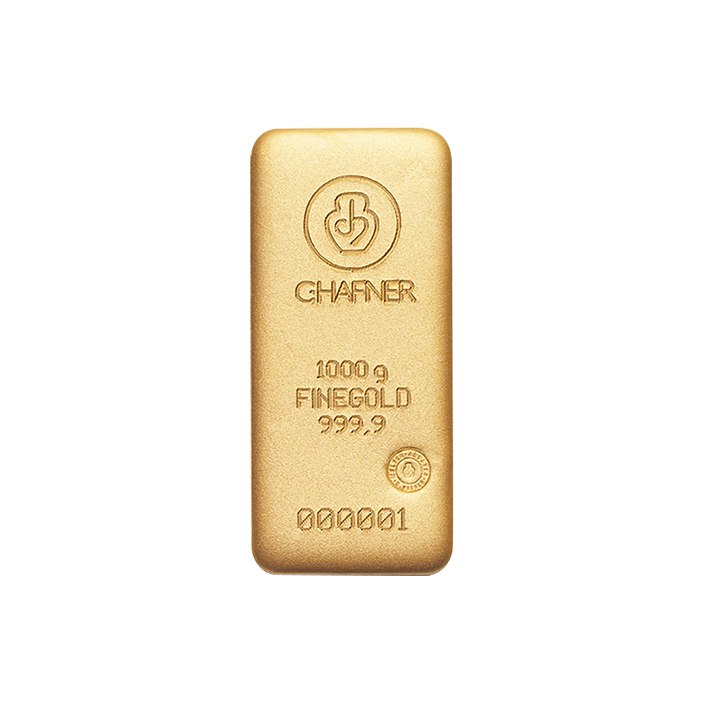 1000 g (1 kg) Sztabka złota - wysyłka 24 h!