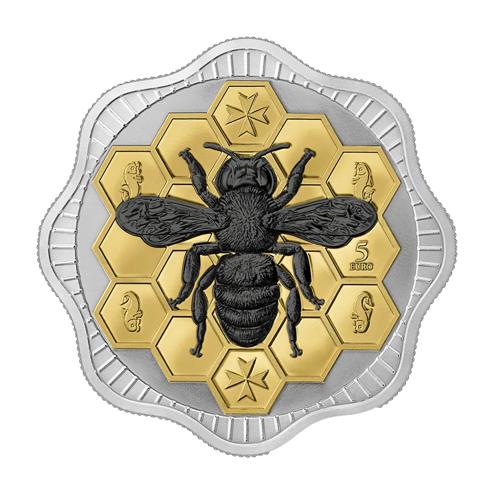 Srebrna moneta Maltese Bee 1 uncja srebra VAT 23% - wysyłka 24 h!