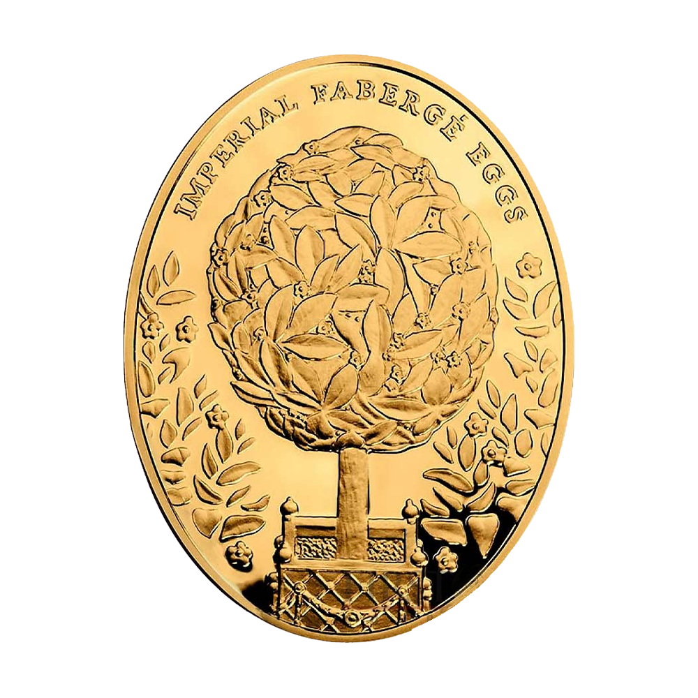 Złota moneta Jajko Faberge 2012 r. 100 Dolarów 3 uncje - wysyłka 24 h!