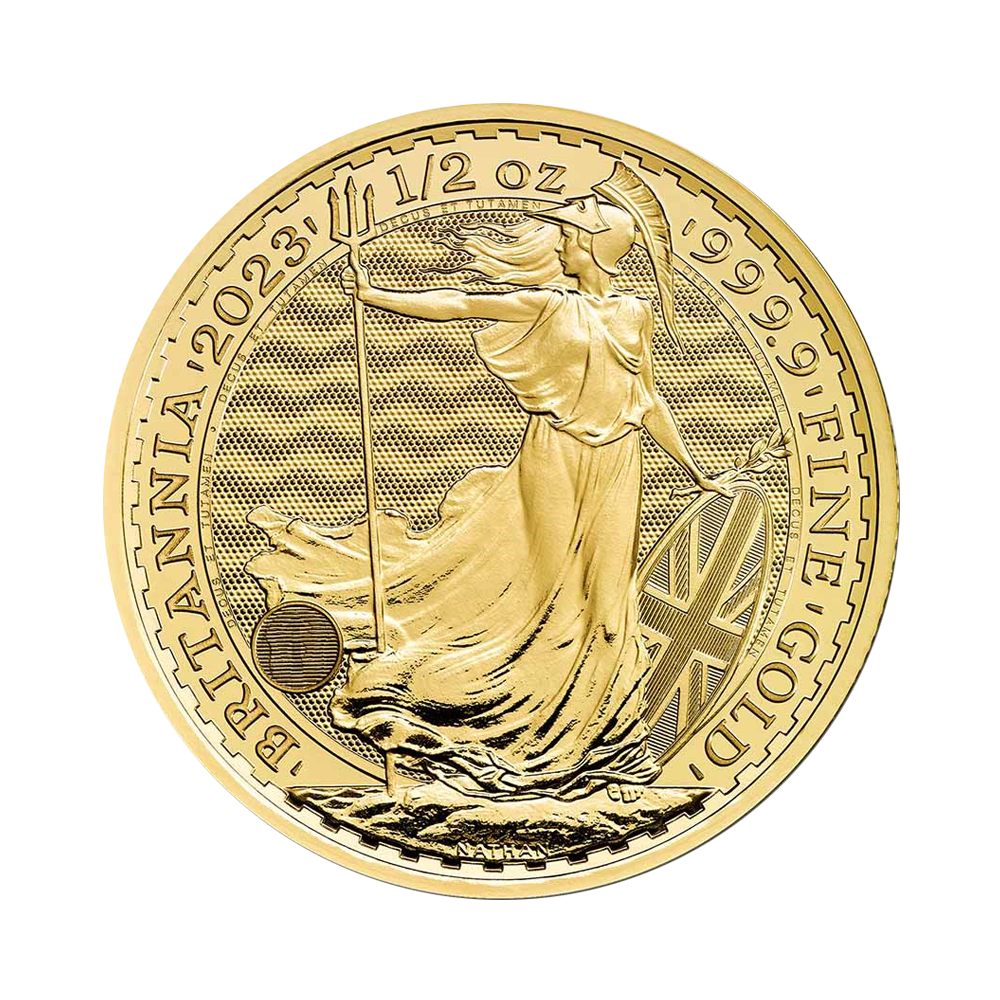 Złota moneta Britannia 1/2 uncji - wysyłka 24 h!