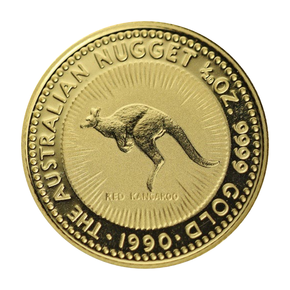 Złota moneta Australijski Kangur 1/20 uncji - wysyłka 24 h!