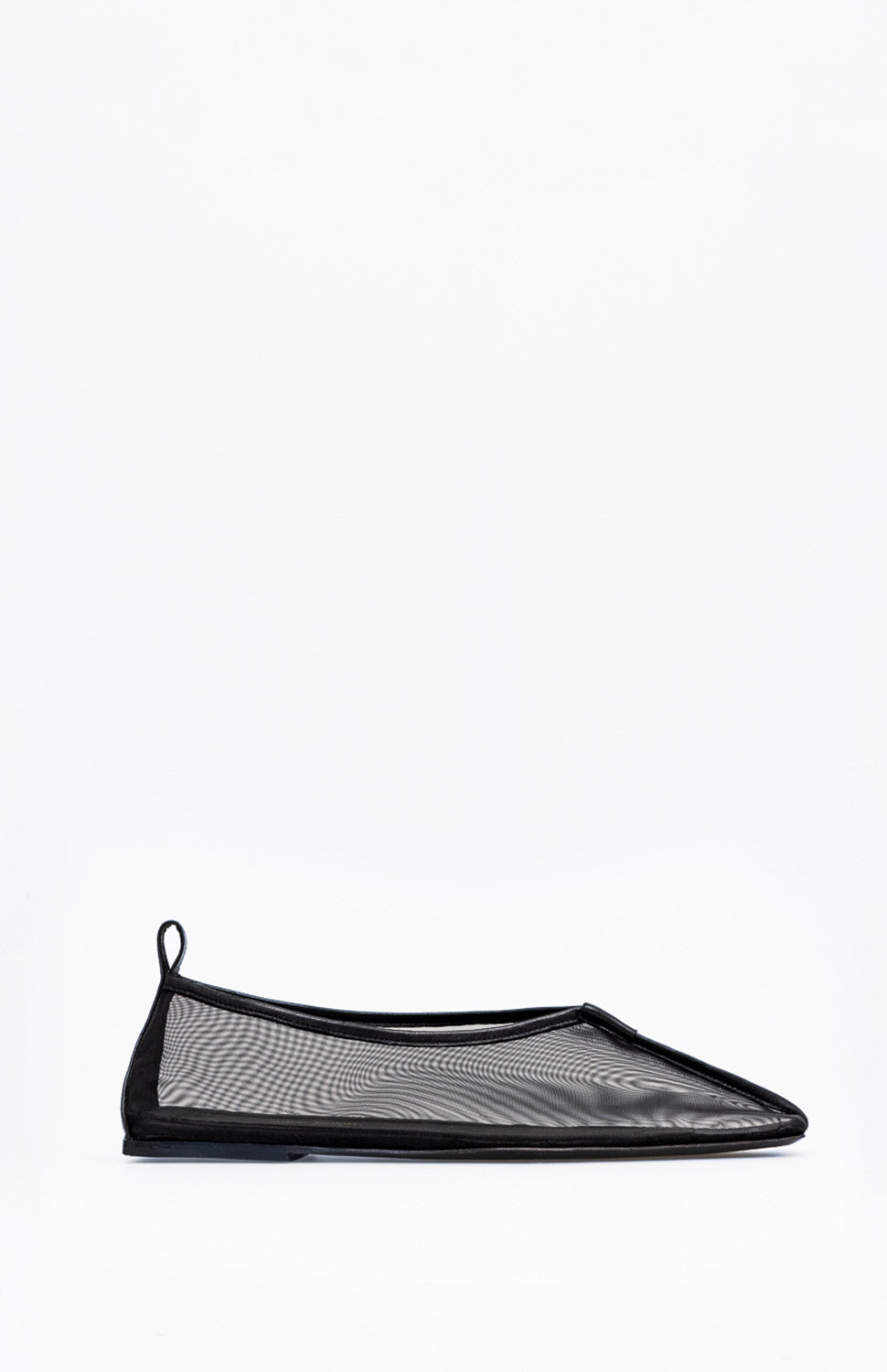 Damskie buty na płaskiej podeszwie ELIN TRANSPARENT BLACK 37 - Vanda Novak