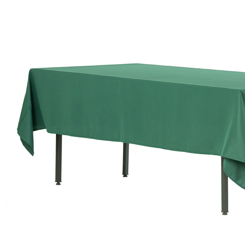 Obrus plamoodporny 280x170cm na stół bankietowy zielony