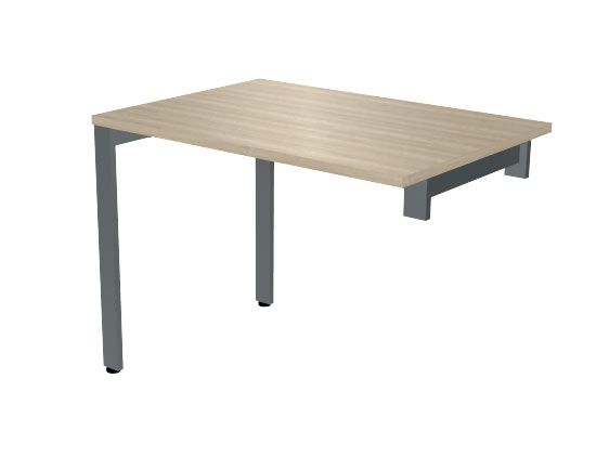 NOTER PO187 Biurko pojedyncze prawe 98,5x70x74h