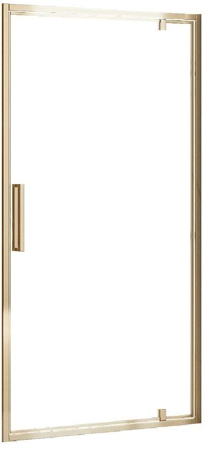 Rea Rapid Swing drzwi prysznicowe 90 cm złoty/szkło przezroczyste REA-K5618 - Wysyłka w 24h
