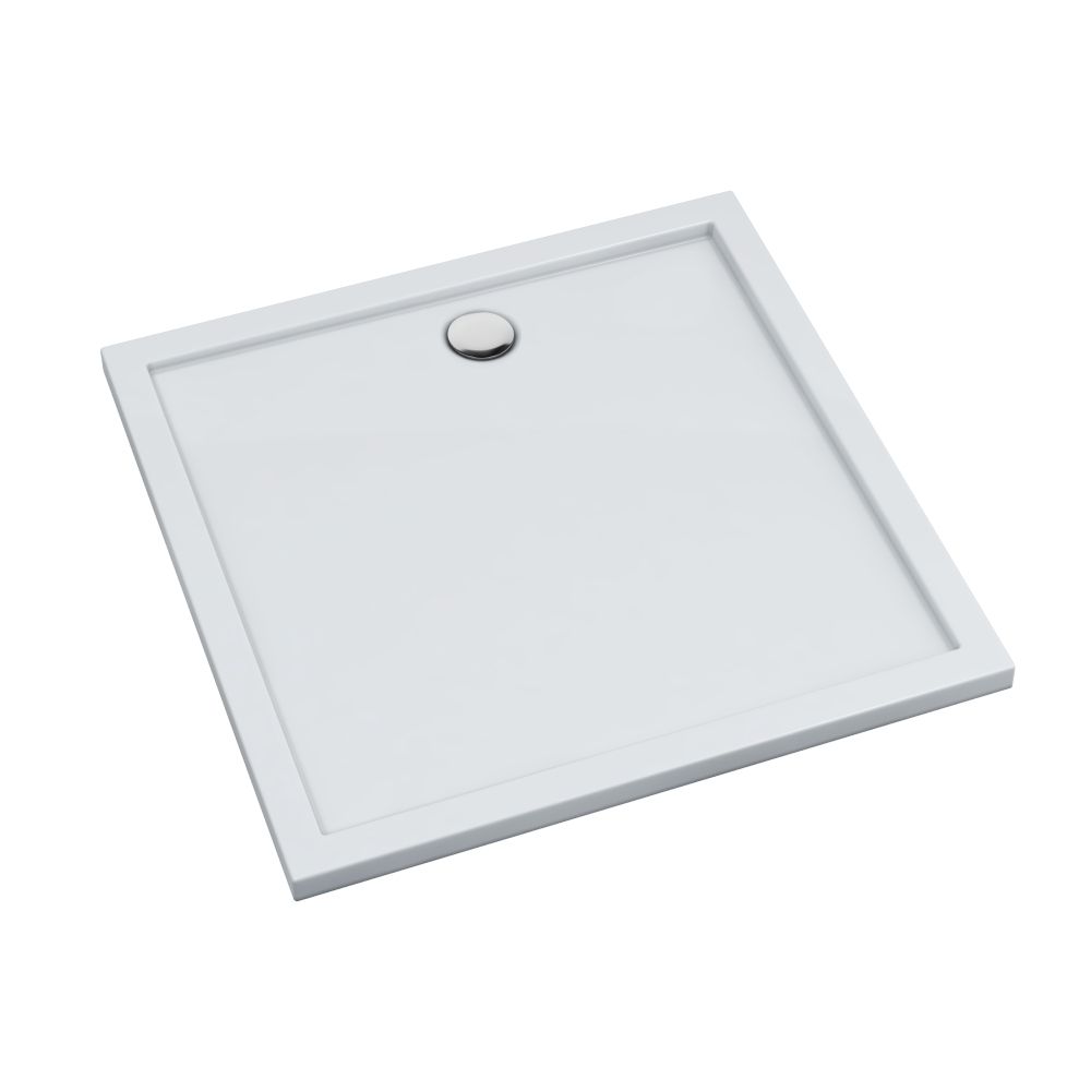 Schedpol Caspar New brodzik kwadratowy 80x80 cm biały 3.2830 - Wysyłka w 24h