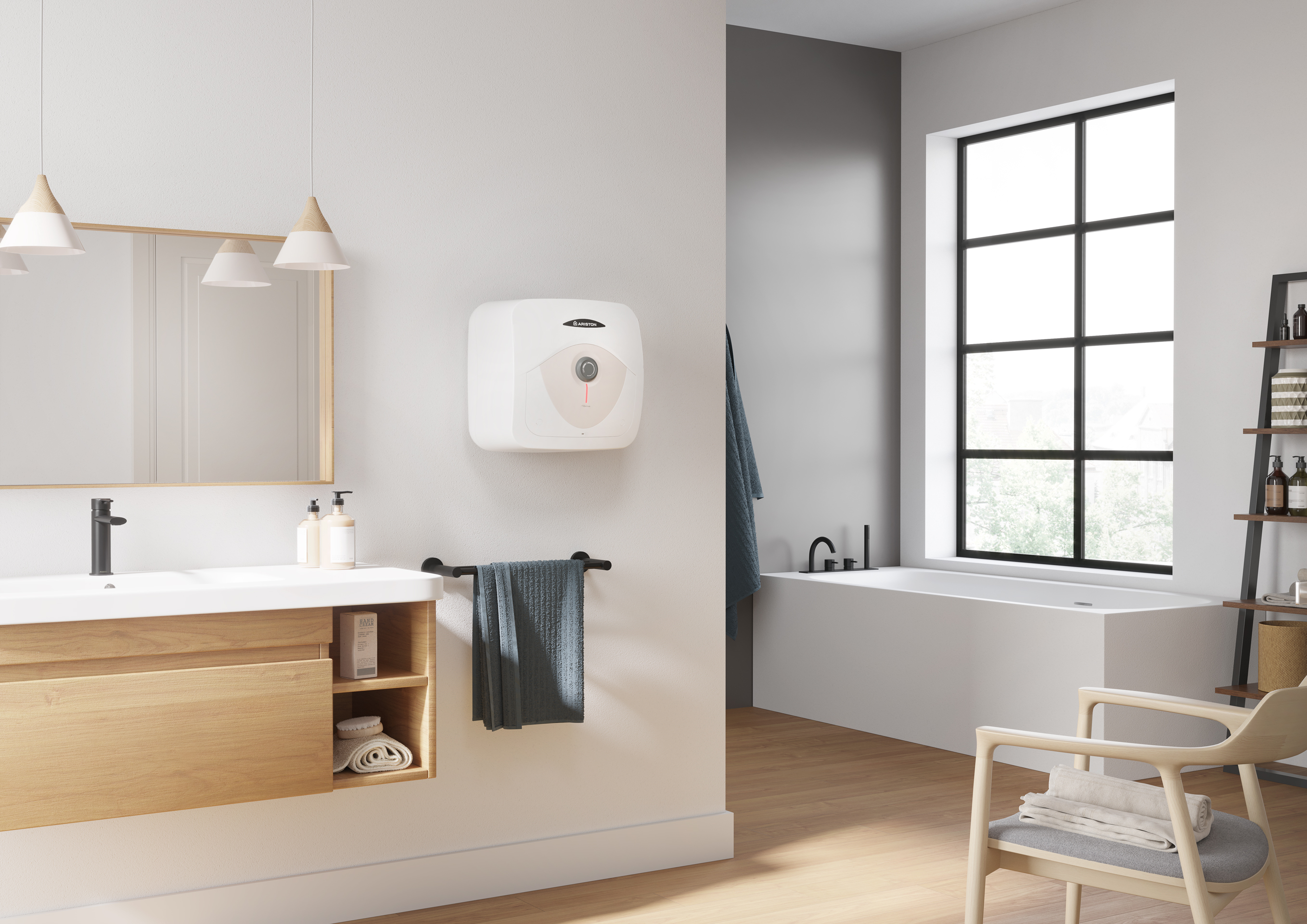 Ariston Dune pojemnościowy podgrzewacz wody 30 l 1,5 kW elektryczny 3100856 - Wysyłka w 24h