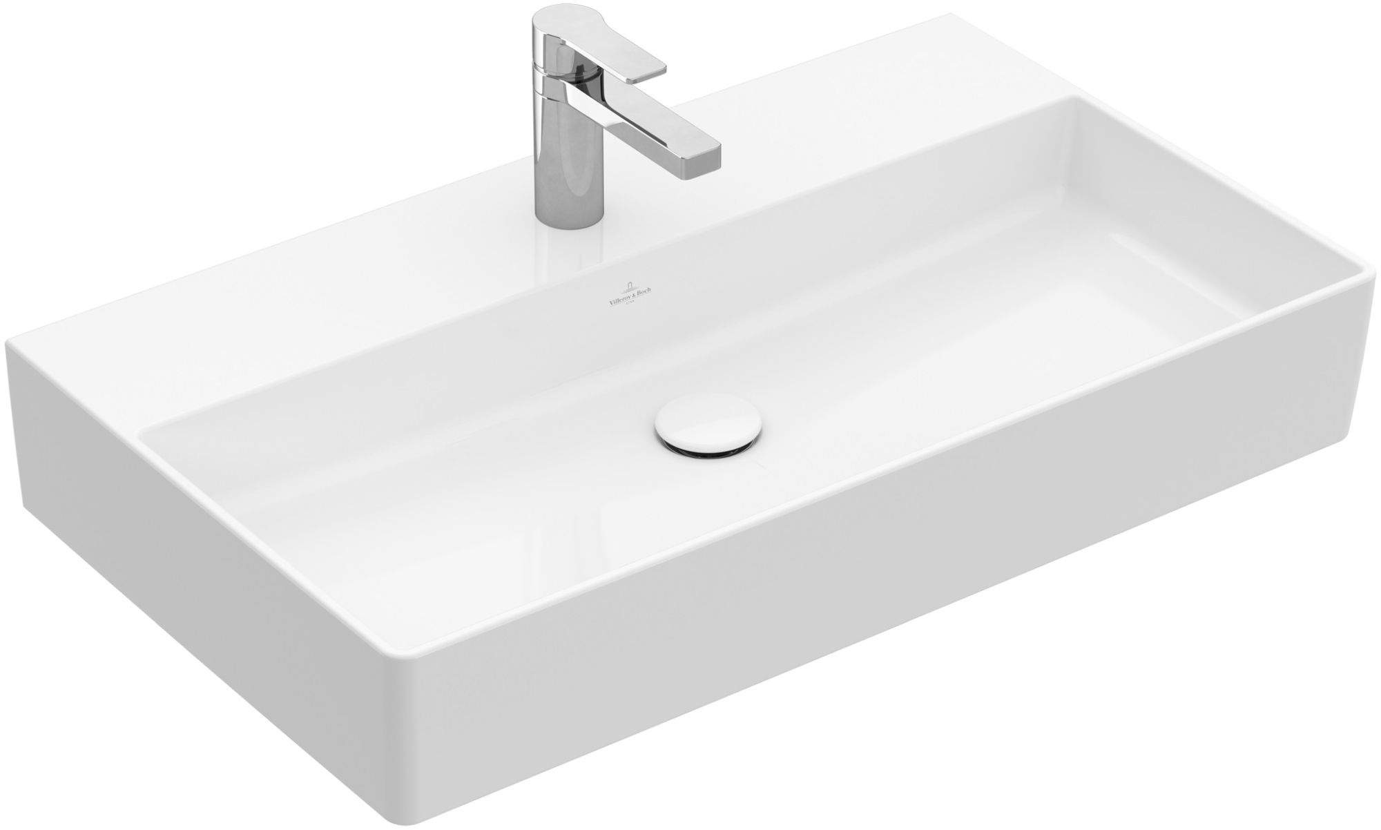 Villeroy & Boch Memento 2.0 umywalka 80x47 cm prostokątna Weiss Alpin 4A228L01