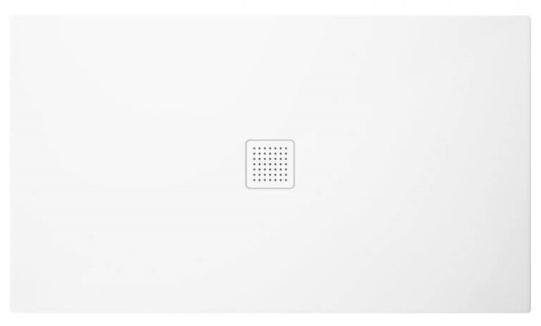 Polimat Perfetto brodzik 160x80 cm prostokątny biały połysk 00465