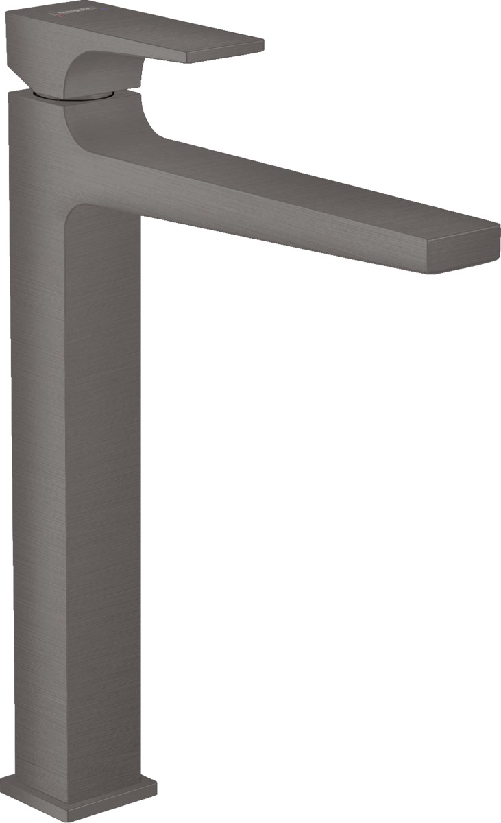 Hansgrohe Metropol 260 bateria umywalkowa stojąca wysoka EcoSmart czarny chrom szczotkowany 32512340