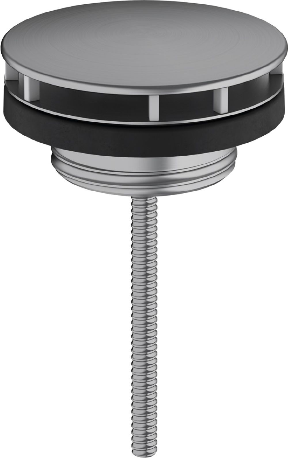 Hansgrohe korek do umywalki czarny chrom szczotkowany 50001340