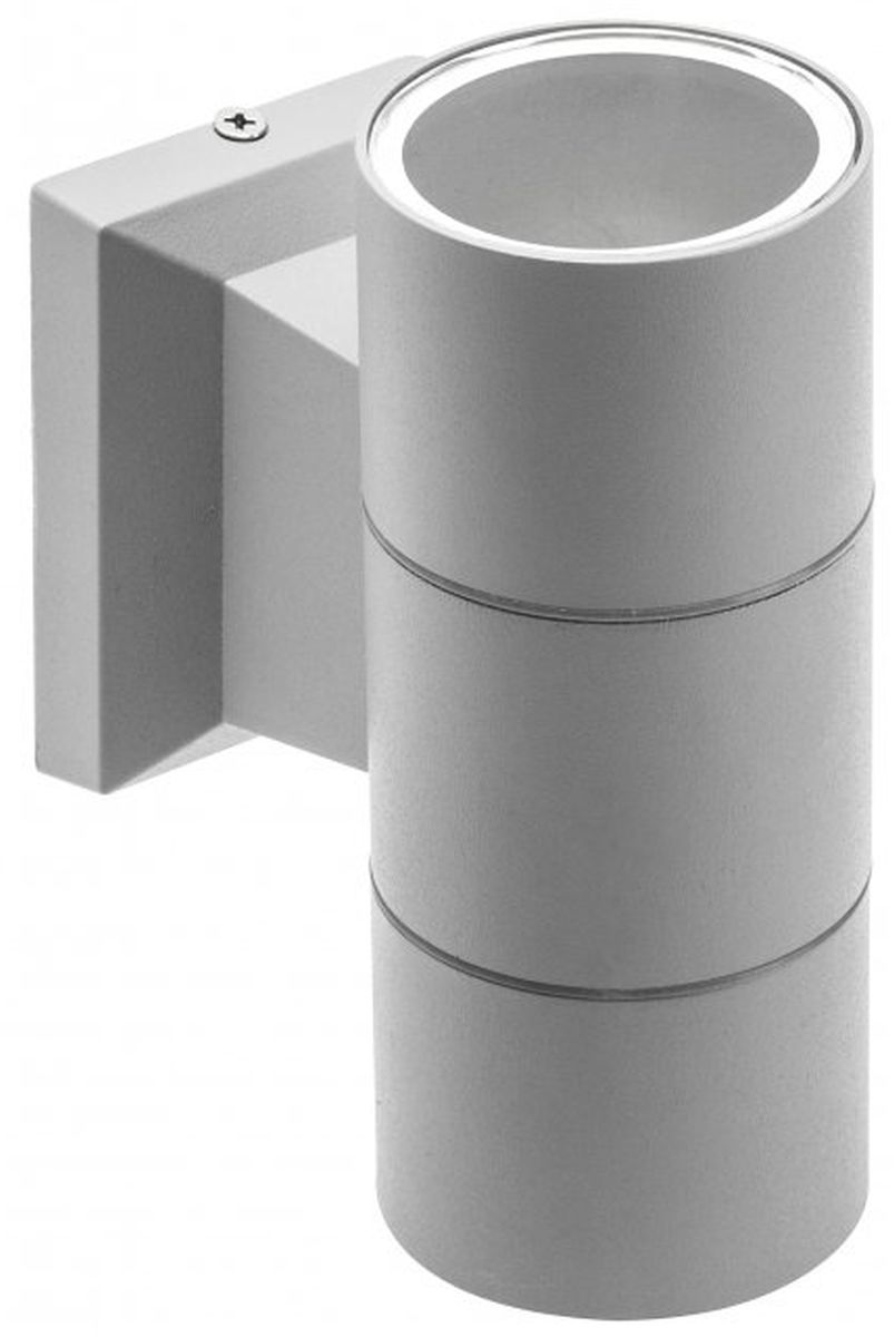 GTV Baleo Mini kinkiet zewnętrzny 2x10 W szary LD-BA2GU10-0M