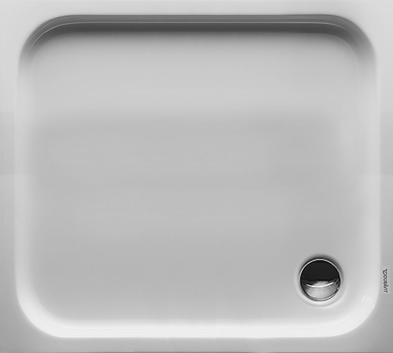 Duravit D-Code brodzik 100x90 cm prostokątny Antislip biały 720107000000001