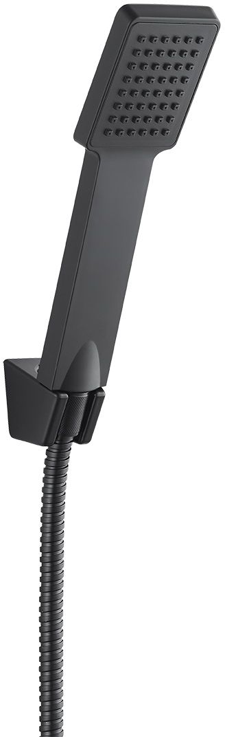 Kuchinox Orca zestaw prysznicowy ścienny czarny NKR70AD